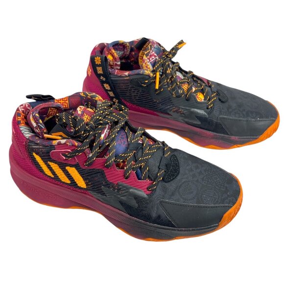Adidas Dame 8 EXTPLY Chinese New Year Men’s Basketball Shoes 6.5 Damian Lillard - Picture 1 of 15